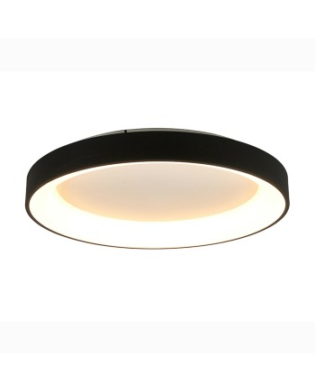 ***OFER/DES*** NISEKO * PLAFÓN REDONDO LED 65 CM - 3000K - NEGRO